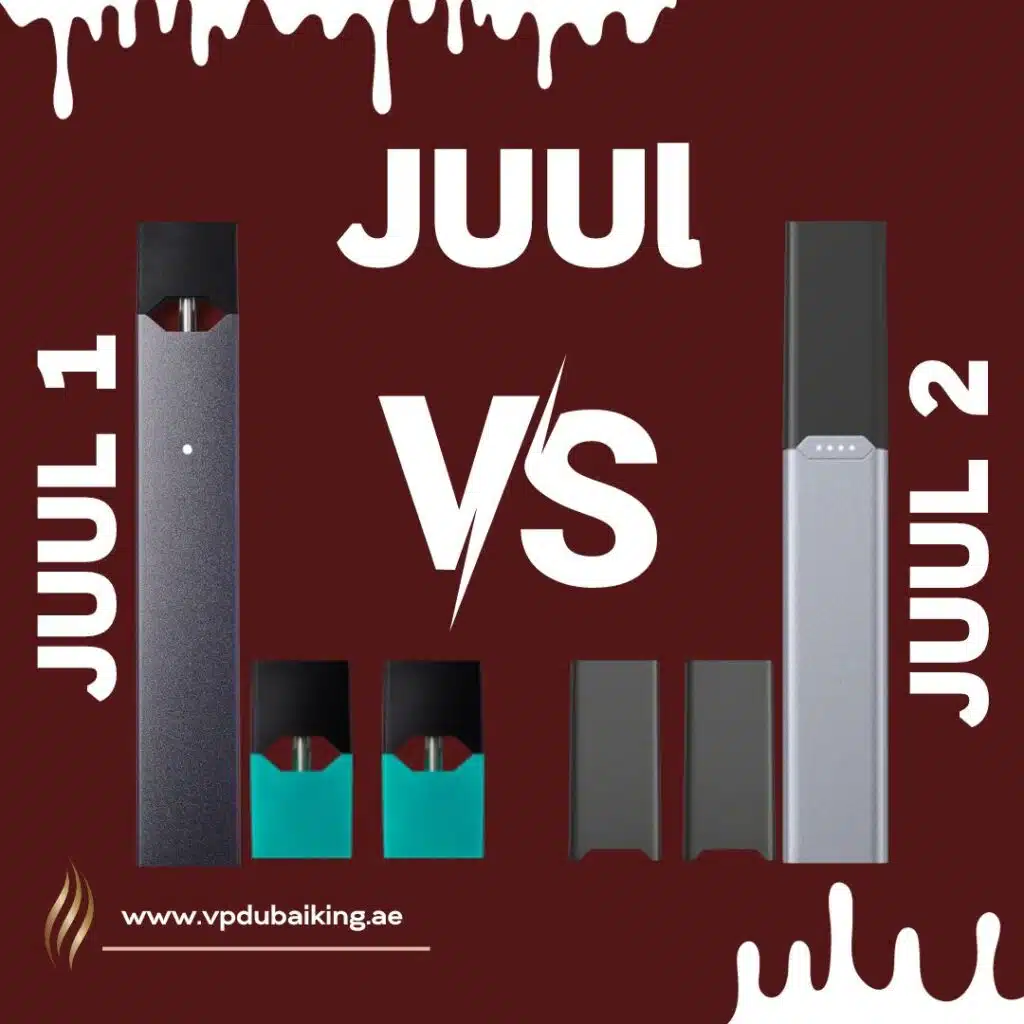 Difference between Juul 1 and juul 2