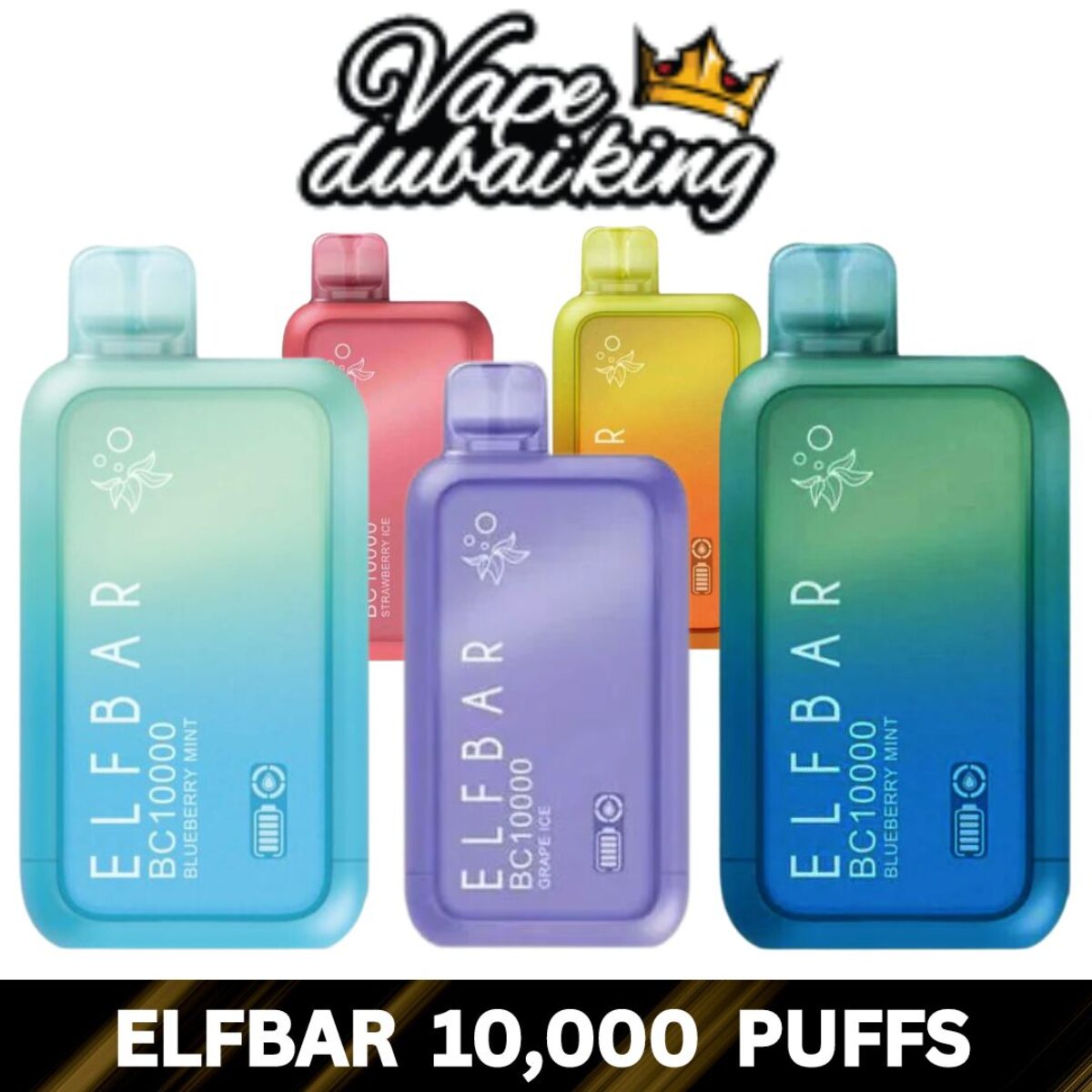 Elf Bar 10000 Puffs Disposable Vape 5 Vape Dubai King