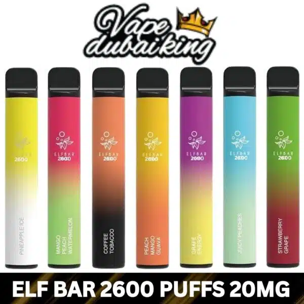 Elf Bar 2600 Puffs Disposable Vape