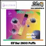 Elf Bar 2600 Puffs Grape Energy