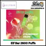 Elf Bar 2600 Puffs Strawberry Peach