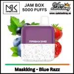 Maskking 5000 Puffs Jam Box Blue Razz