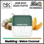 Maskking 5000 Puffs Jam Box Melon Coconut