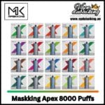 Maskking Apex 8000 Puffs Disposable Vape 20mg
