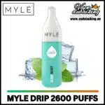 Myle Drip 2600 Puffs Disposable Iced Mint
