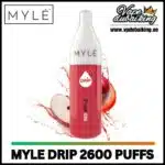 Myle Drip 2600 Puffs Disposable Red Apple