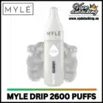 Myle Drip 2600 Puffs Disposable White Gummy