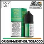 Pod Salt Origin Menthol Tobacco