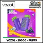 Vozol Gear 10000 Puffs grape ice
