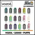 Vozol Gear 10000 puffs all flavors