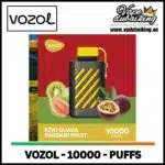 Vozol Gear 10000 puffs kiwi guava passion fruit