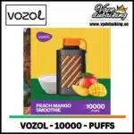 Vozol Gear 10000 puffs peach mango smoothie
