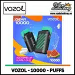 Vozol Gear 10000 puffs watermelon bubble gum