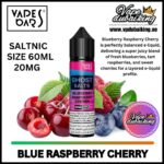 Vapes Bars Ghost Salts 60ml Blueberry Raspberry Cherry