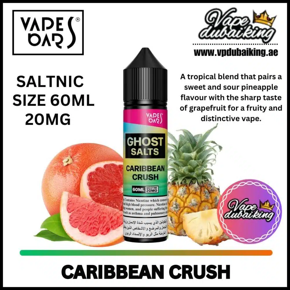 Vapes Bars Ghost Salts 60ml caribbean crush