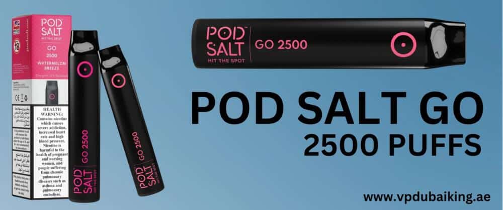 Buy Pod Salt Disposable 2500 Puffs In Dubai