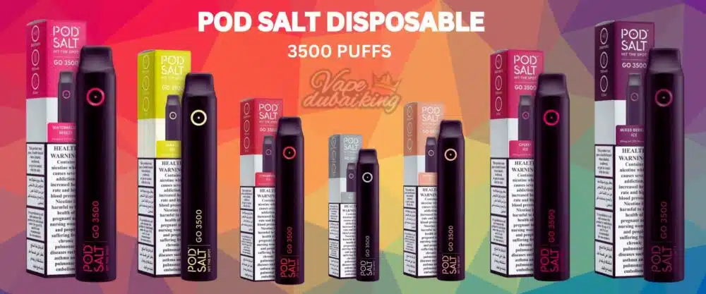 Buy Pod Salt Disposable 3500 Puffs In Dubai