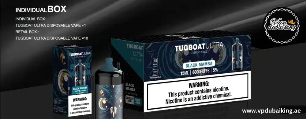 Buy Tugboat Diposable Vape at Vape Dubai King 