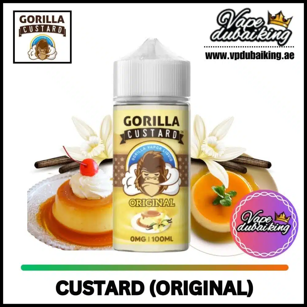 Gorilla Premium E-Liquid Custard original