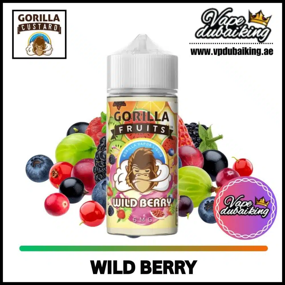 Gorilla Premium E-Liquid Wild berry