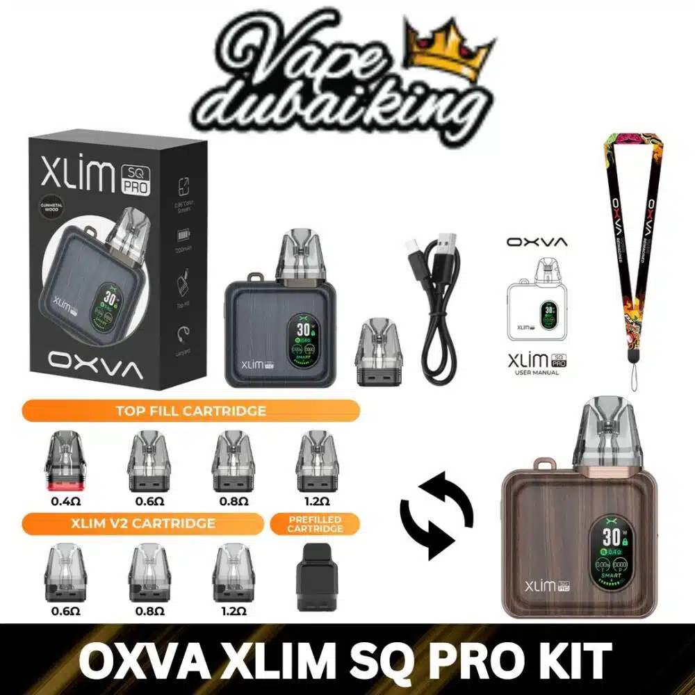 Oxva Xlim SQ Pro Pod Kit Includes