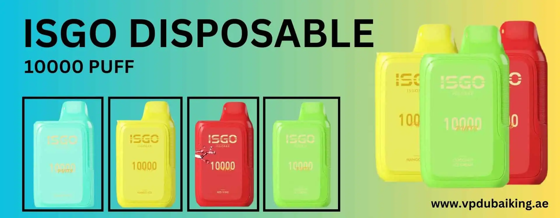 Buy ISGO Disposable in Dubai
