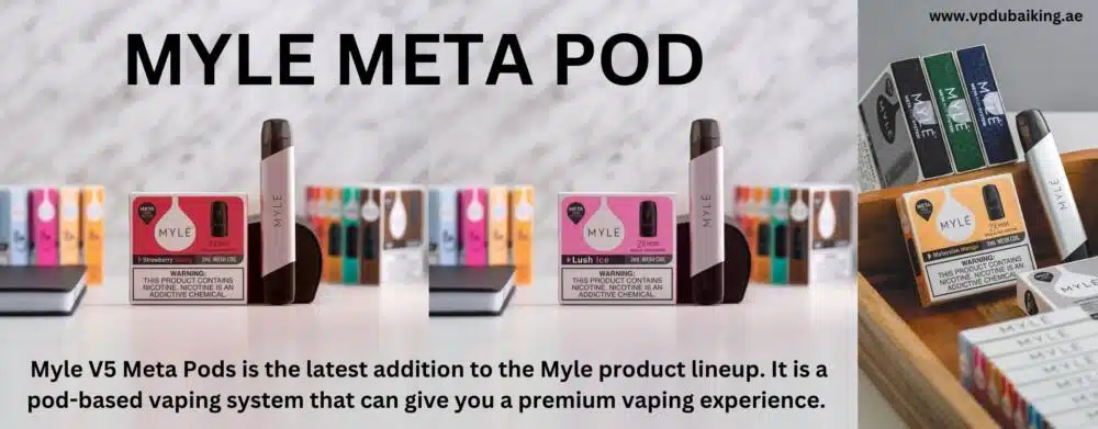 Buy Myle V5 Meta Pods in Dubai
