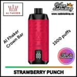 Al Fakher Crown Bar Strawberry Punch 15000 Puffs