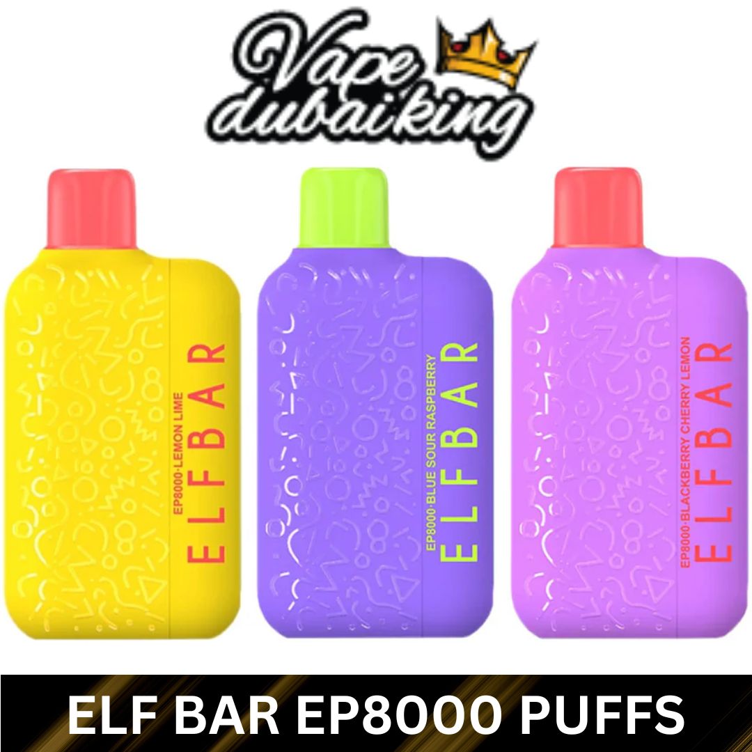 ELF Bar EP8000 Puffs Disposable Vape 20mg