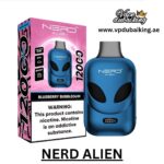 Nerd Alien 12000 Puffs Blueberry Bubblegum