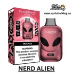 Nerd Alien 12000 Puffs Peach Ice