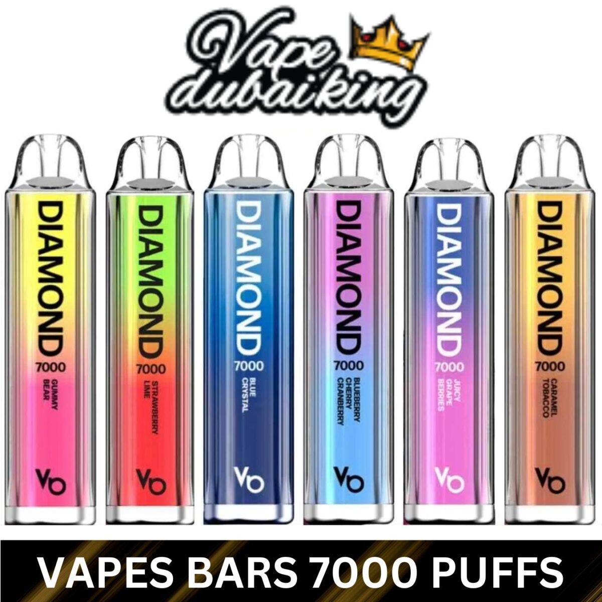 Vapes Bars Diamond 7000 Puffs 20Mg Disposable Vape