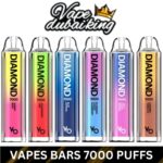 Vapes Bars Diamond 7000 Puffs 20Mg Disposable Vape