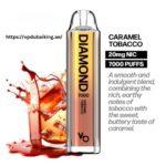 Vapes Bars Diamond 7000 Puffs Caramel Tobacco