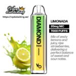 Vapes Bars Diamond 7000 Puffs Limonada