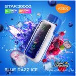 Vozol Star 20000 Puffs Blue Razz Ice