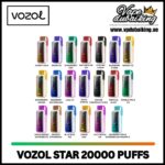 Vozol Star 20000 Puffs Disposable Vape 50Mg Nicotine