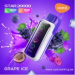 Vozol Star 20000 Puffs Grape Ice