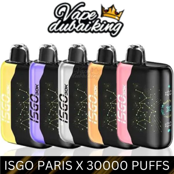 Isgo Paris X 30000 Puffs Disposable Vape 5%