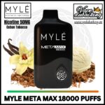 Myle Meta Max 18000 Puffs Cuban Tobacco