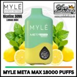 Myle Meta Max 18000 Puffs Lemon Mint