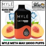 Myle Meta Max 18000 Puffs Peach Ice