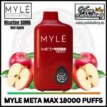 Myle Meta Max 18000 Puffs Red Apple