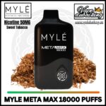 Myle Meta Max 18000 Puffs Sweet Tobacco