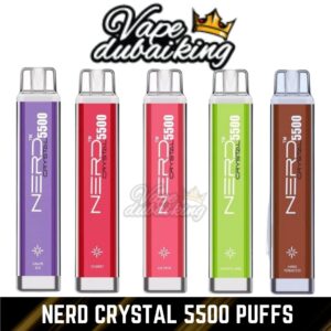 nerd crystal 5500 puffs