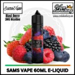 Sams Vape E-liquid 60ML Blast Berry