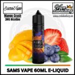 Sams Vape E-liquid 60ML Mango Crush