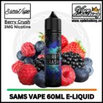 Sams Vape E-liquid 60ml Berry Crush