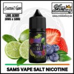 Sams Vape Saltnic E-liquid Lime Berry