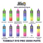 Tugboat Evo Pro 15000 Puffs Disposable Vape